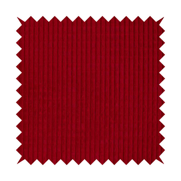 Didcot Brick Effect Corduroy Fabric In Red Colour - Handmade Cushions