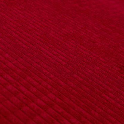 Didcot Brick Effect Corduroy Fabric In Red Colour - Handmade Cushions