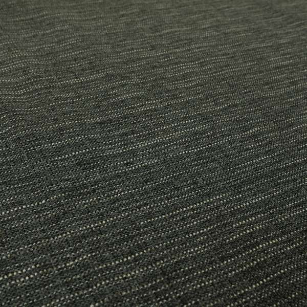 Dijon Heavily Textured Detailed Weave Material Charcoal Grey Furnishing Upholstery Fabrics - Roman Blinds