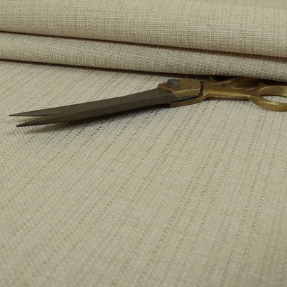 Dijon Heavily Textured Detailed Weave Material Cream Beige Furnishing Upholstery Fabrics - Handmade Cushions