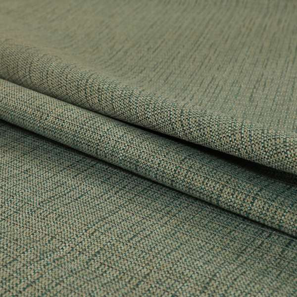 Dijon Heavily Textured Detailed Weave Material Turquoise Teal Furnishing Upholstery Fabrics - Roman Blinds