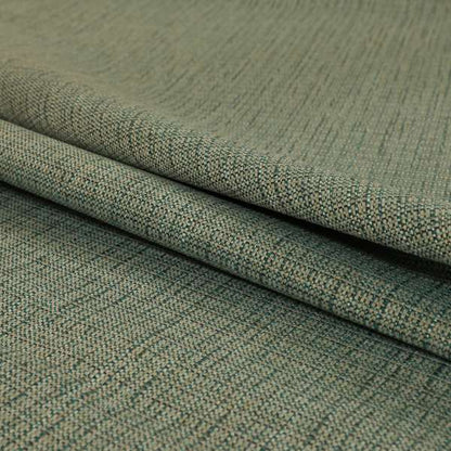 Dijon Heavily Textured Detailed Weave Material Turquoise Teal Furnishing Upholstery Fabrics - Roman Blinds