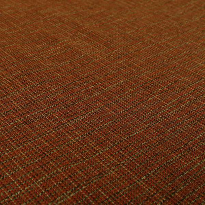 Dijon Heavily Textured Detailed Weave Material Orange Furnishing Upholstery Fabrics