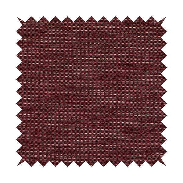 Dijon Heavily Textured Detailed Weave Material Red Furnishing Upholstery Fabrics - Handmade Cushions