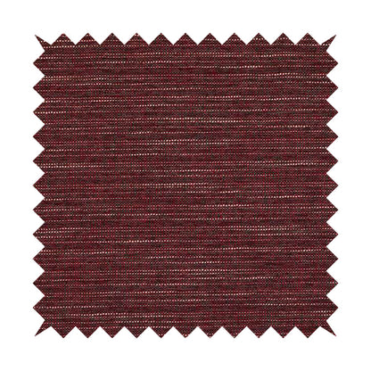 Dijon Heavily Textured Detailed Weave Material Red Furnishing Upholstery Fabrics - Handmade Cushions