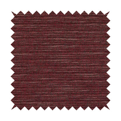 Dijon Heavily Textured Detailed Weave Material Red Furnishing Upholstery Fabrics