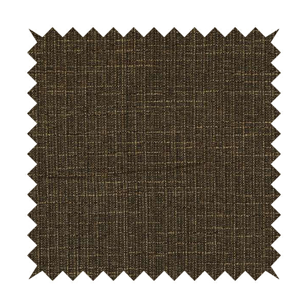 Dijon Heavily Textured Detailed Weave Material Brown Furnishing Upholstery Fabrics - Roman Blinds