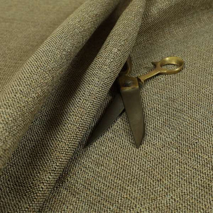 Dijon Heavily Textured Detailed Weave Material Caramel Brown Furnishing Upholstery Fabrics - Roman Blinds