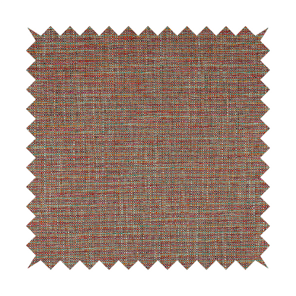 Durban Multicoloured Textured Weave Furnishing Fabric In Purple Red Orange Colour