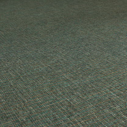 Durban Multicoloured Textured Weave Furnishing Fabric In Blue Green Teal Colour - Roman Blinds