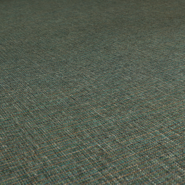 Durban Multicoloured Textured Weave Furnishing Fabric In Blue Green Teal Colour - Made To Measure Curtains