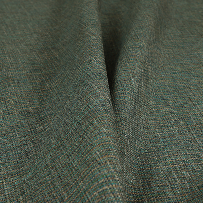 Durban Multicoloured Textured Weave Furnishing Fabric In Blue Green Teal Colour - Roman Blinds