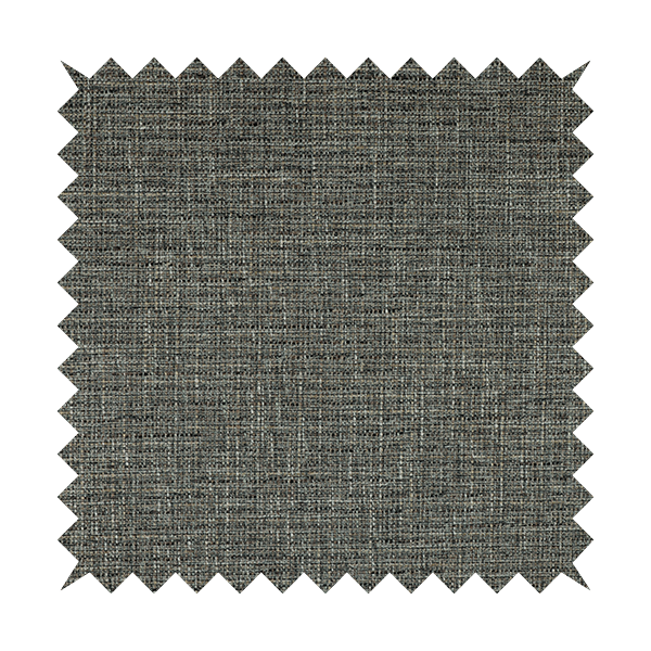 Durban Multicoloured Textured Weave Furnishing Fabric In Grey Colour