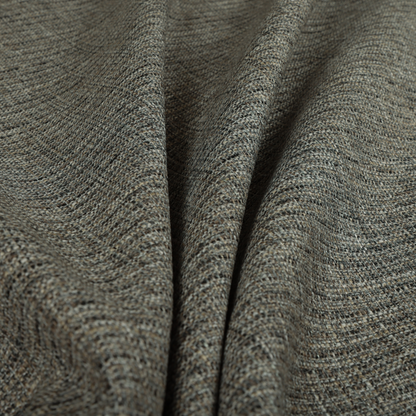 Durban Multicoloured Textured Weave Furnishing Fabric In Grey Colour