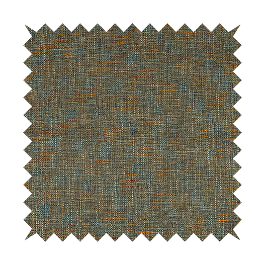 Durban Multicoloured Textured Weave Furnishing Fabric In Brown Colour