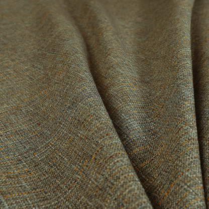 Durban Multicoloured Textured Weave Furnishing Fabric In Brown Colour - Handmade Cushions