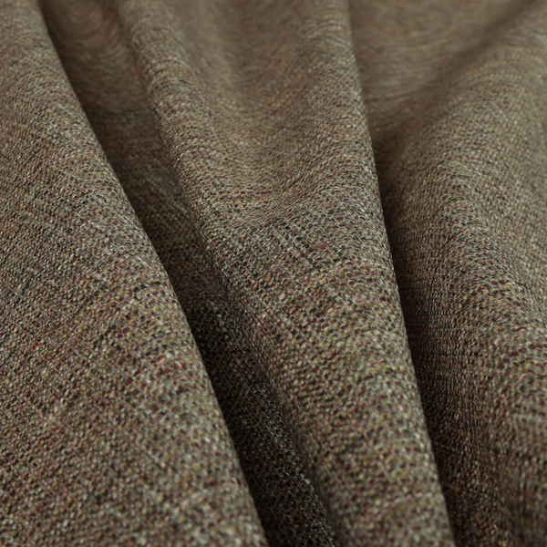 Durban Multicoloured Textured Weave Furnishing Fabric In Purple Colour - Made To Measure Curtains