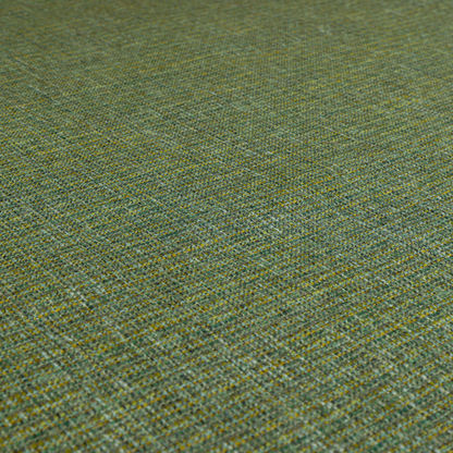 Durban Multicoloured Textured Weave Furnishing Fabric In Green Colour