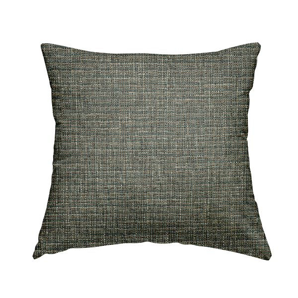 Durban Multicoloured Textured Weave Furnishing Fabric In Blue Colour - Handmade Cushions