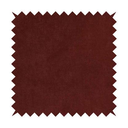 Earley Soft Matt Velvet Chenille Furnishing Upholstery Fabric In Terracotta Red Colour - Roman Blinds