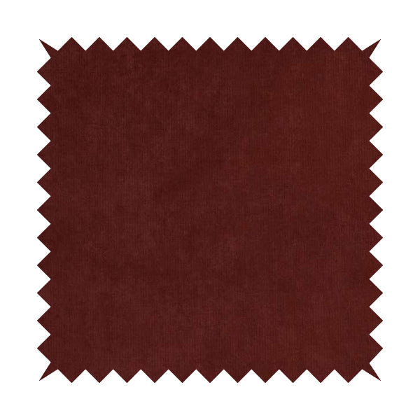 Earley Soft Matt Velvet Chenille Furnishing Upholstery Fabric In Terracotta Red Colour - Handmade Cushions