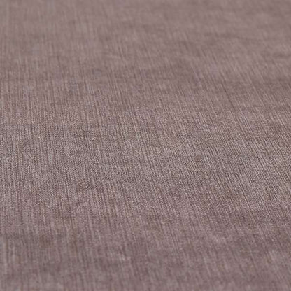 Earley Soft Matt Velvet Chenille Furnishing Upholstery Fabric In Lilac Pink Colour