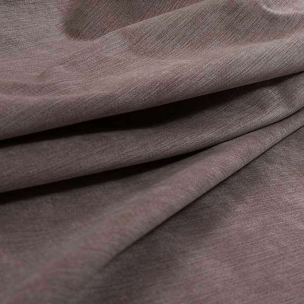 Earley Soft Matt Velvet Chenille Furnishing Upholstery Fabric In Lilac Pink Colour - Made To Measure Curtains