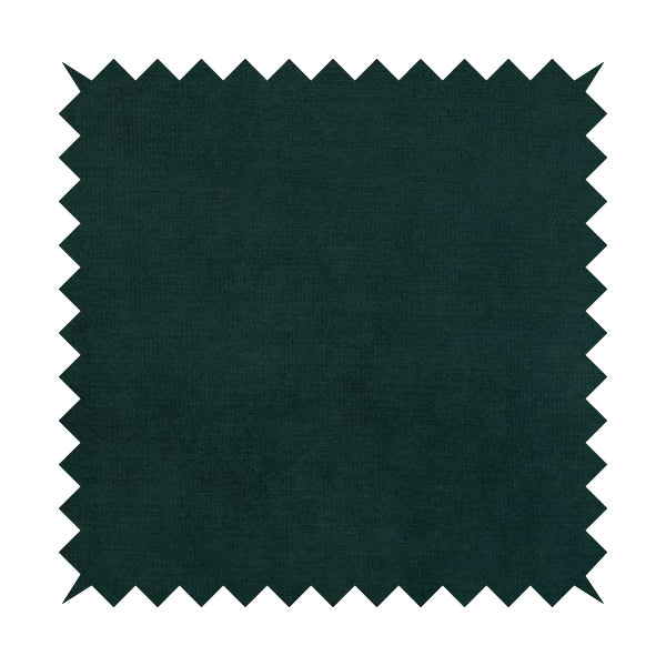 Earley Soft Matt Velvet Chenille Furnishing Upholstery Fabric In Ocean Teal Colour - Made To Measure Curtains