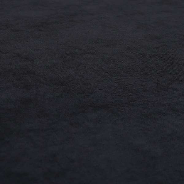 Earley Soft Matt Velvet Chenille Furnishing Upholstery Fabric In Black Colour - Handmade Cushions