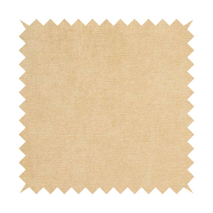 Earley Soft Matt Velvet Chenille Furnishing Upholstery Fabric In Beige Colour - Made To Measure Curtains