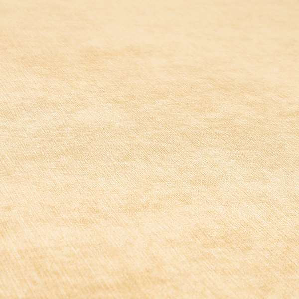 Earley Soft Matt Velvet Chenille Furnishing Upholstery Fabric In Beige Colour