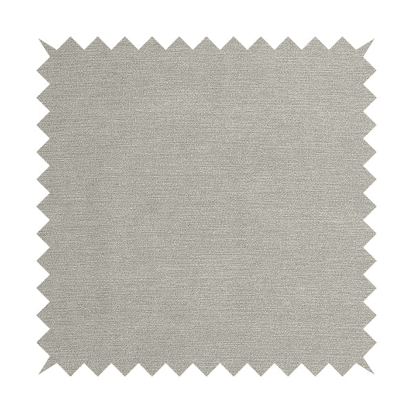 Earley Soft Matt Velvet Chenille Furnishing Upholstery Fabric In Silver Grey Colour - Handmade Cushions