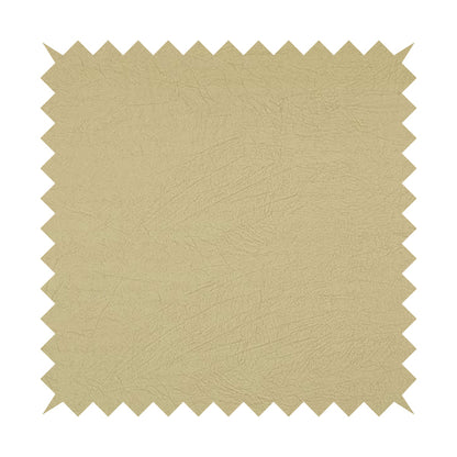 Earth Soft Textured Faux Leather In Cream Colour Upholstery Fabrics
