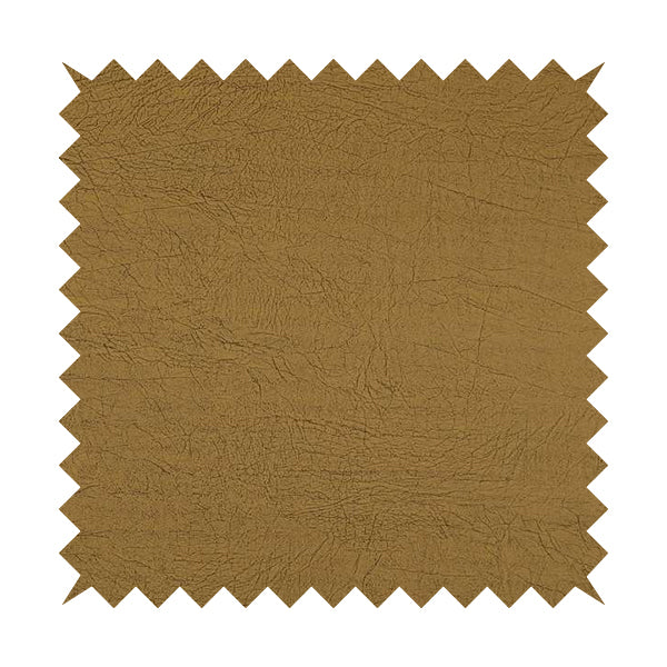 Earth Soft Textured Faux Leather In Brown Colour Upholstery Fabrics