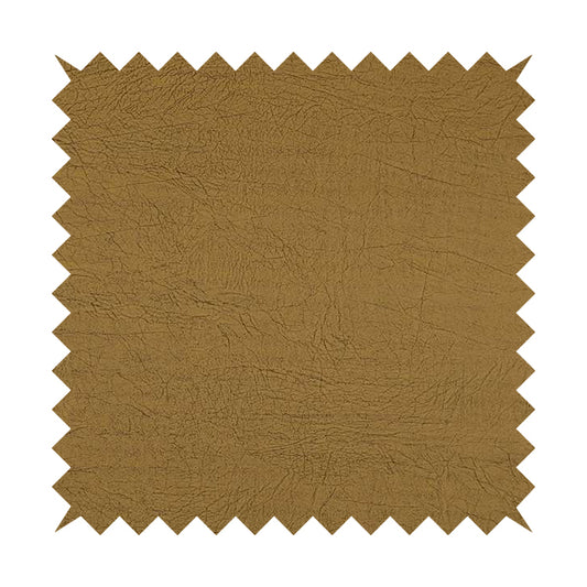 Earth Soft Textured Faux Leather In Brown Colour Upholstery Fabrics