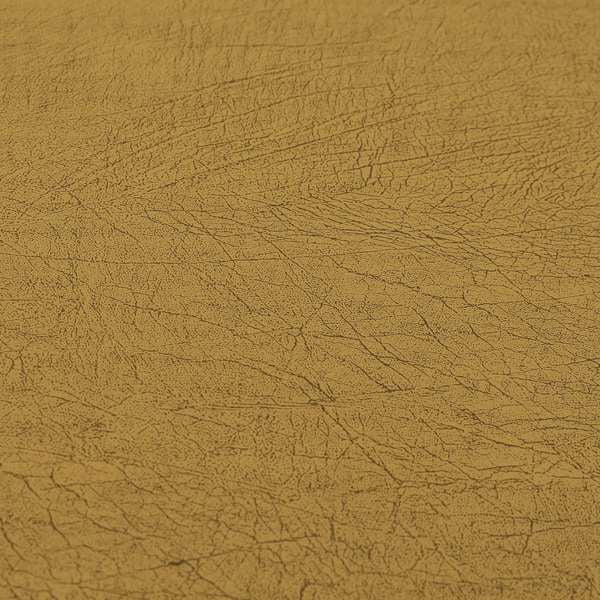 Earth Soft Textured Faux Leather In Brown Colour Upholstery Fabrics