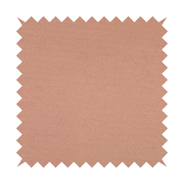 Earth Soft Textured Faux Leather In Pink Colour Upholstery Fabrics
