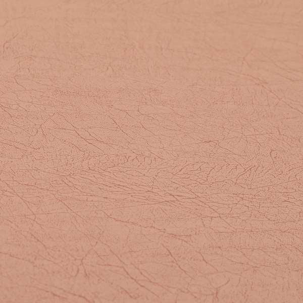 Earth Soft Textured Faux Leather In Pink Colour Upholstery Fabrics