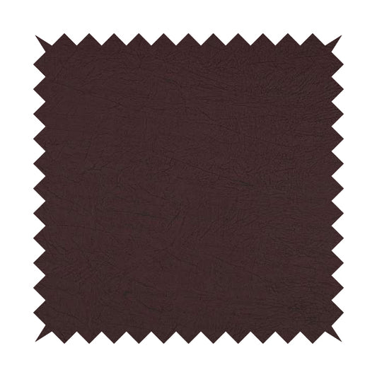 Earth Soft Textured Faux Leather In Purple Colour Upholstery Fabrics