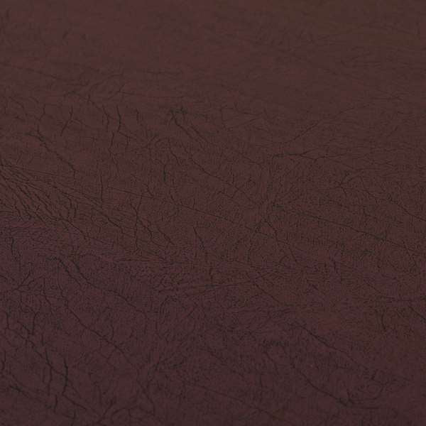 Earth Soft Textured Faux Leather In Purple Colour Upholstery Fabrics