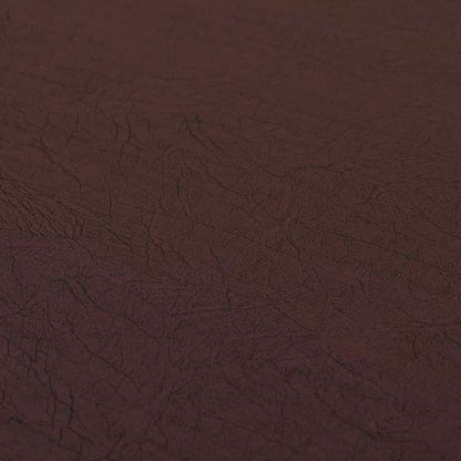 Earth Soft Textured Faux Leather In Purple Colour Upholstery Fabrics