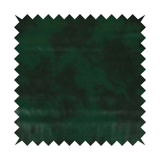 Eternity Grain Textured Aged Effect Faux Leather Green Colour Upholstery Vinyl Fabrics