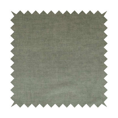 Faleolo Thick Durable Soft Velvet Material Silver Grey Colour Upholstery Fabric - Roman Blinds