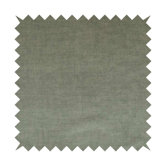 Faleolo Thick Durable Soft Velvet Material Silver Grey Colour Upholstery Fabric