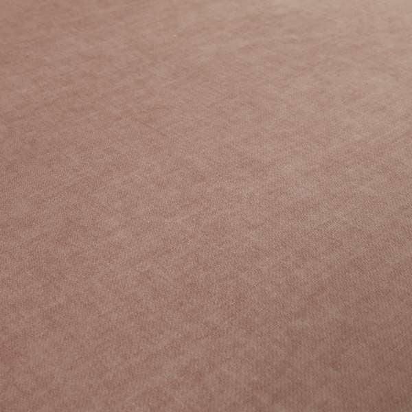 Faleolo Thick Durable Soft Velvet Material Pink Colour Upholstery Fabric - Roman Blinds