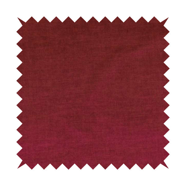 Faleolo Thick Durable Soft Velvet Material Red Colour Upholstery Fabric - Roman Blinds