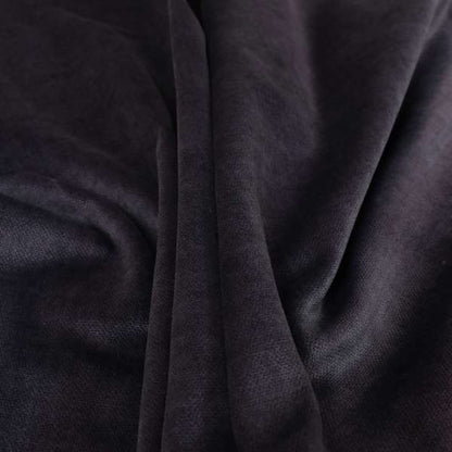 Faleolo Thick Durable Soft Velvet Material Purple Colour Upholstery Fabric - Made To Measure Curtains