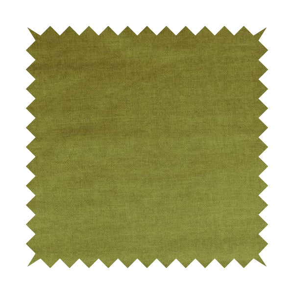 Faleolo Thick Durable Soft Velvet Material Green Colour Upholstery Fabric - Handmade Cushions