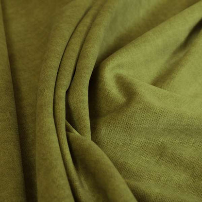 Faleolo Thick Durable Soft Velvet Material Green Colour Upholstery Fabric - Roman Blinds