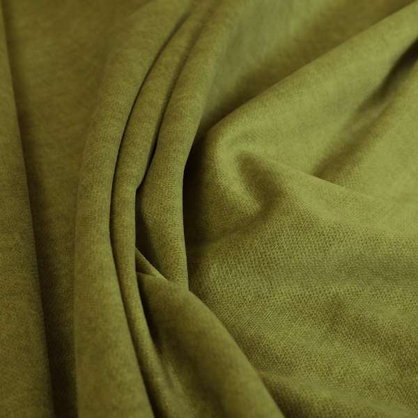 Faleolo Thick Durable Soft Velvet Material Green Colour Upholstery Fabric - Made To Measure Curtains